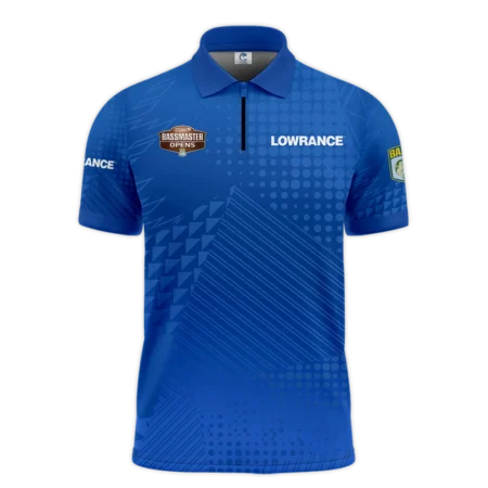 Zipper Polo Fishing Tournaments Sport Classic Polo Shirt Lowrance Bassmaster Opens Tournament Polo Shirt