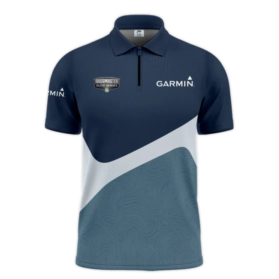 Zipper Polo Fishing Tournaments Sport Classic Polo Shirt Garmin Bassmaster Elite Tournament Polo Shirt