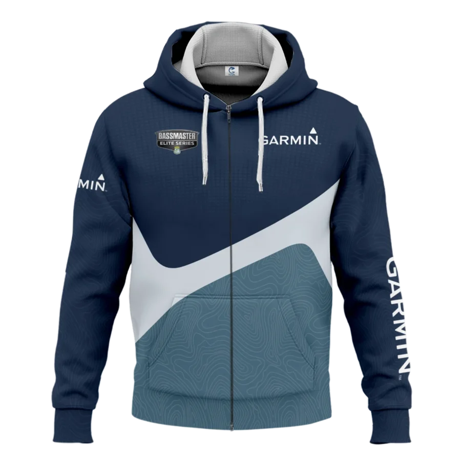 Zipper Hoodie Fishing Tournaments Sport Classic Hoodie Garmin Bassmaster Elite Tournament Hoodie