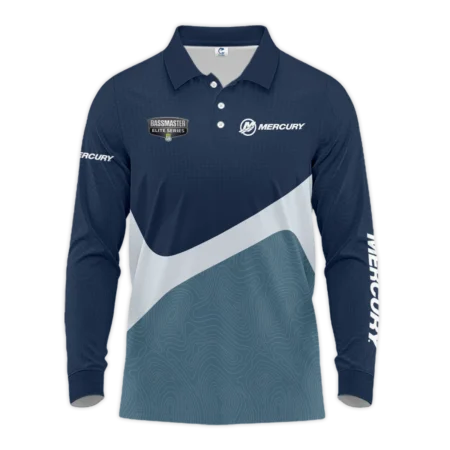 Long Polo Fishing Tournaments Sport Classic Polo Shirt Mercury Bassmaster Elite Tournament Polo Shirt