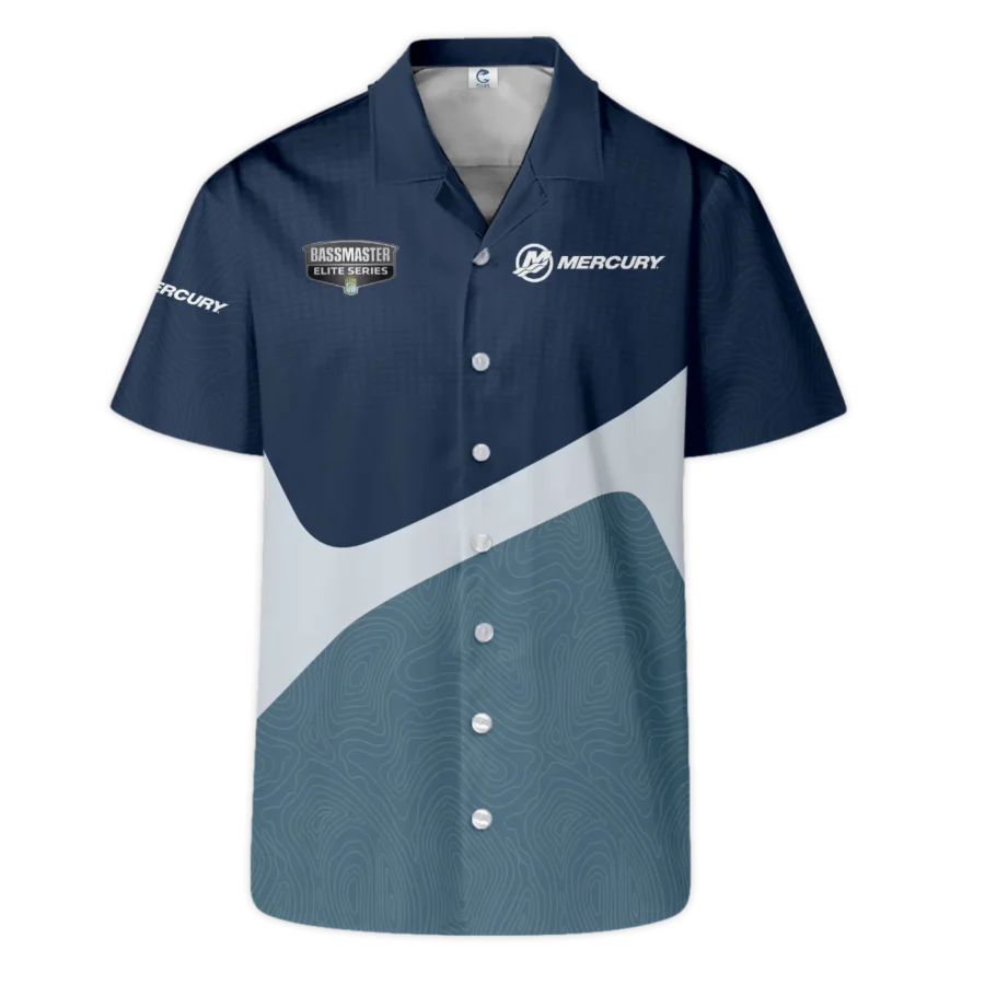 Fishing Tournaments Sport Classic Hawaiian Shirt Mercury Bassmaster Elite Tournament Hawaiian Shirt