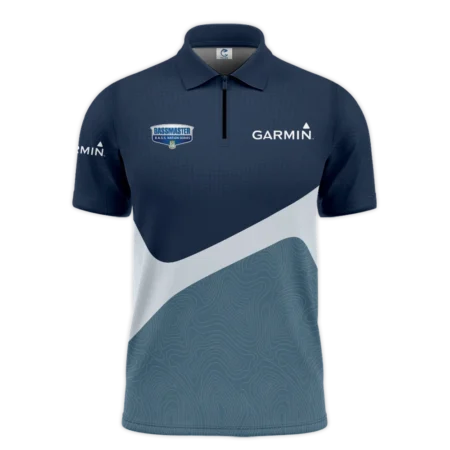 Zipper Polo Fishing Tournaments Sport Classic Polo Shirt Garmin B.A.S.S. Nation Tournament Polo Shirt