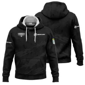 Zipper Hoodie Fishing Tournaments Sport Classic Hoodie Mercury Bassmaster Elite Tournament Hoodie