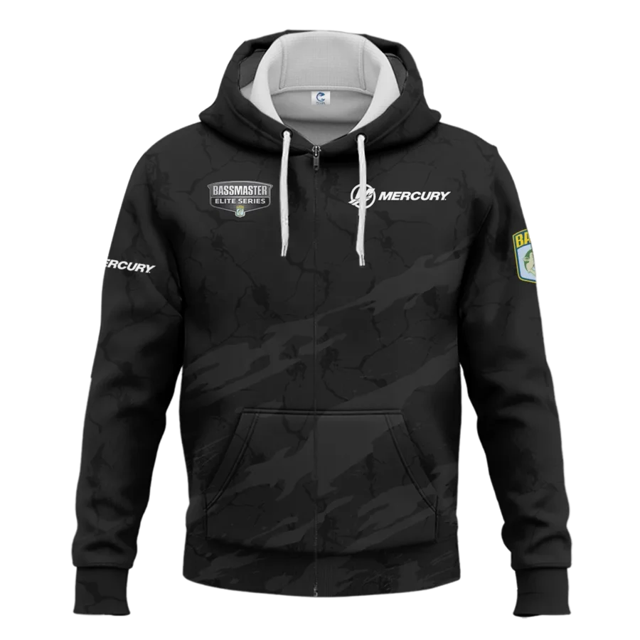 Zipper Hoodie Fishing Tournaments Sport Classic Hoodie Mercury Bassmaster Elite Tournament Hoodie