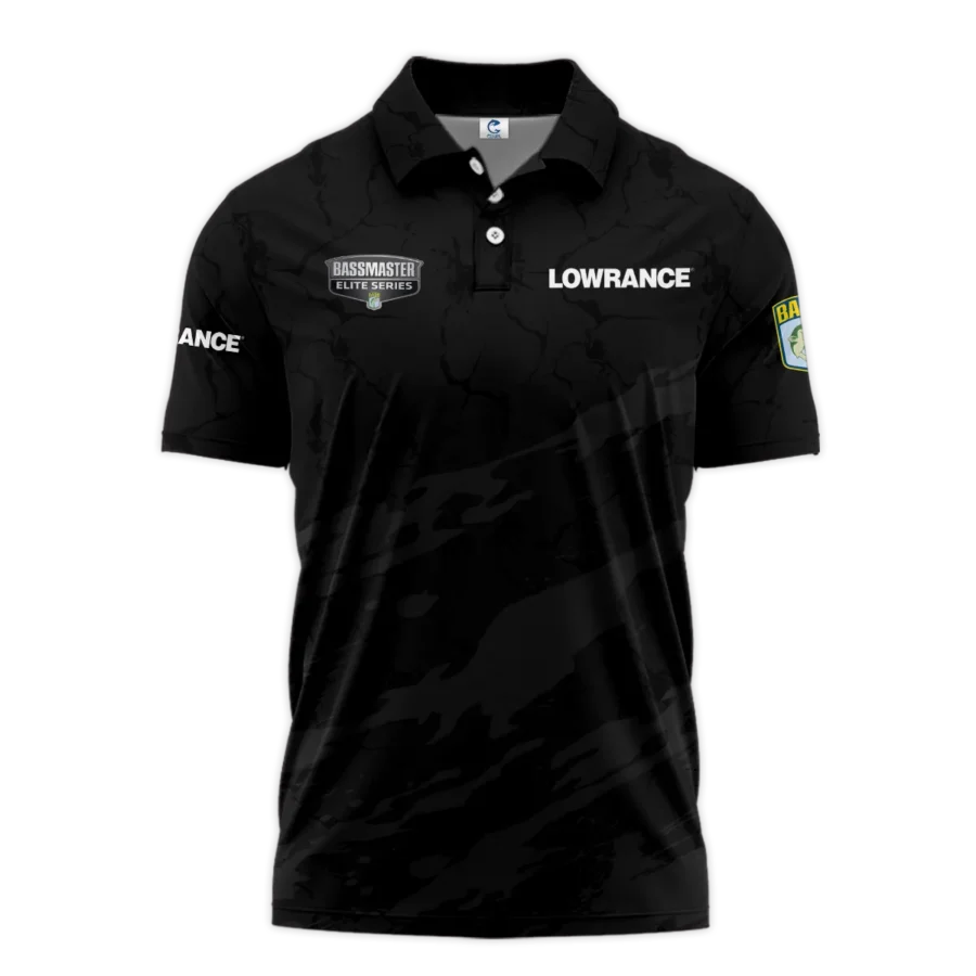 Short Polo Fishing Tournaments Sport Classic Polo Shirt Lowrance Bassmaster Elite Tournament Polo Shirt