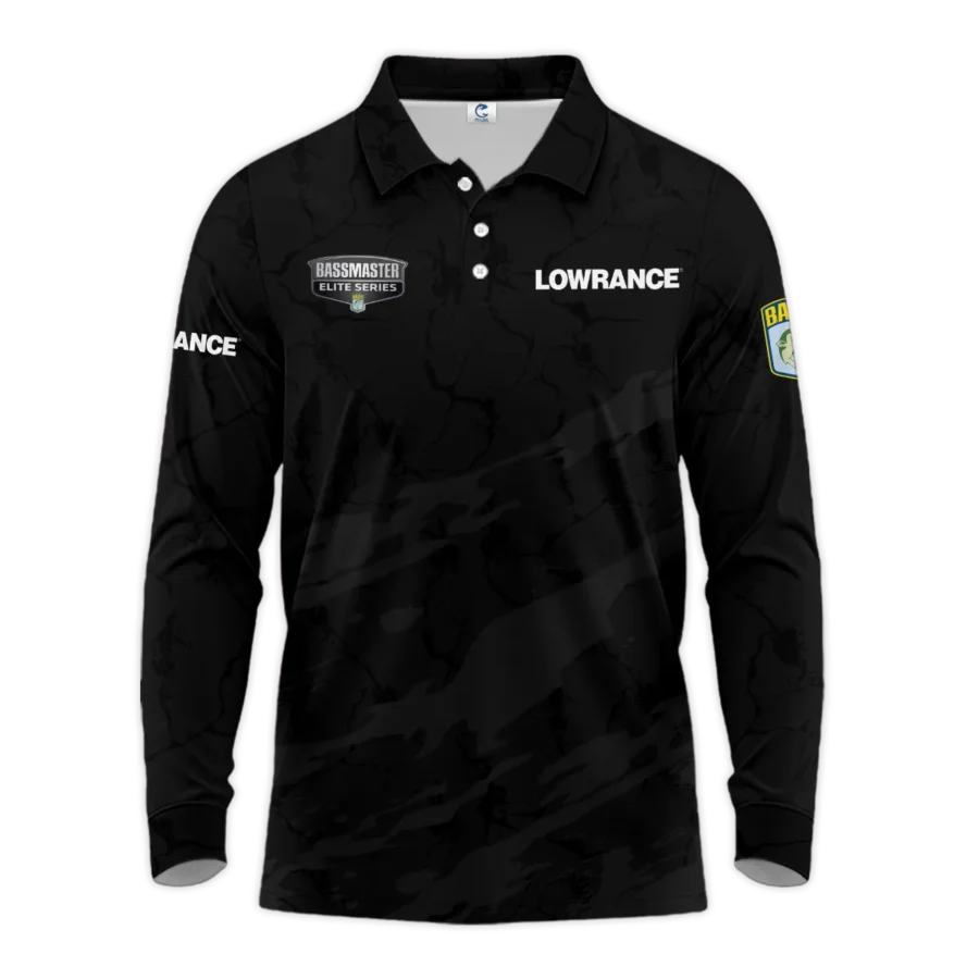 Long Polo Fishing Tournaments Sport Classic Polo Shirt Lowrance Bassmaster Elite Tournament Polo Shirt