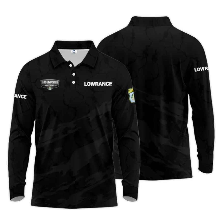 Long Polo Fishing Tournaments Sport Classic Polo Shirt Lowrance Bassmaster Elite Tournament Polo Shirt