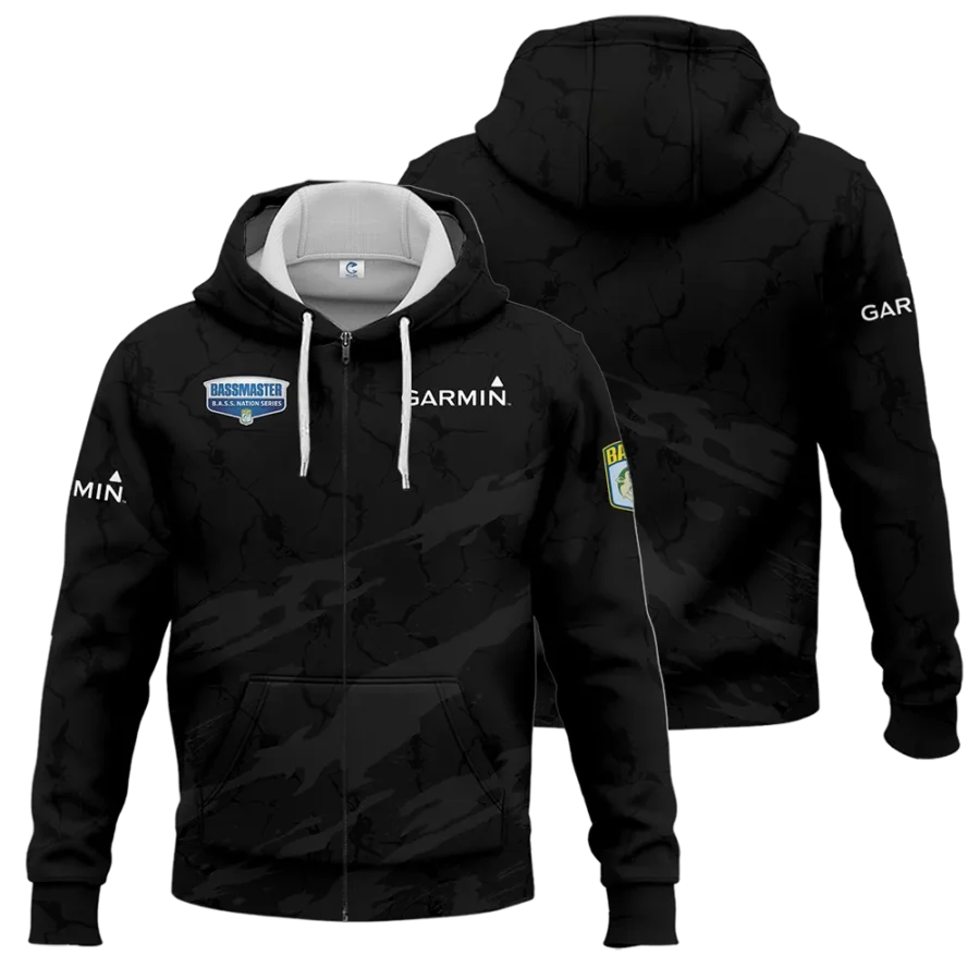 Zipper Hoodie Fishing Tournaments Sport Classic Hoodie Garmin B.A.S.S. Nation Tournament Hoodie