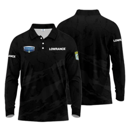 Long Polo Fishing Tournaments Sport Classic Polo Shirt Lowrance B.A.S.S. Nation Tournament Polo Shirt