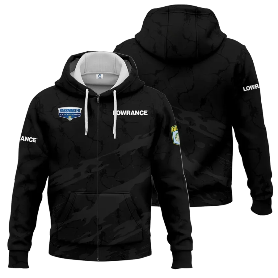 Zipper Hoodie Fishing Tournaments Sport Classic Hoodie Lowrance B.A.S.S. Nation Tournament Hoodie