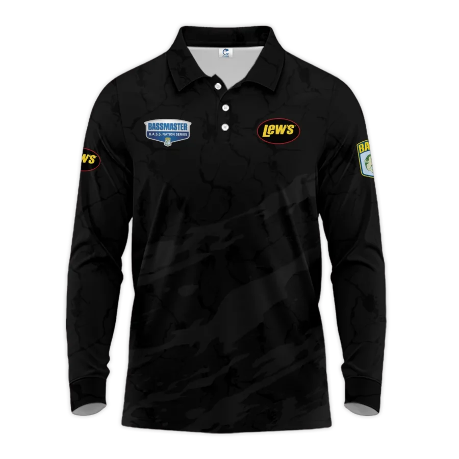 Long Polo Fishing Tournaments Sport Classic Polo Shirt Lew's B.A.S.S. Nation Tournament Polo Shirt