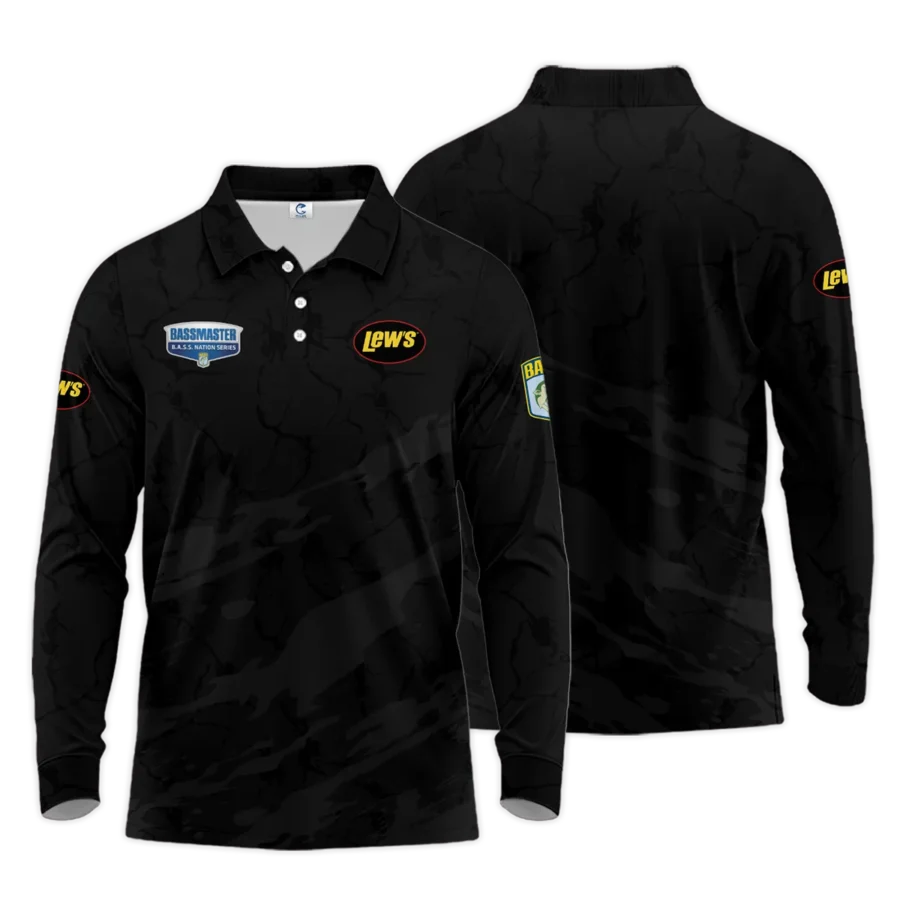 Long Polo Fishing Tournaments Sport Classic Polo Shirt Lew's B.A.S.S. Nation Tournament Polo Shirt