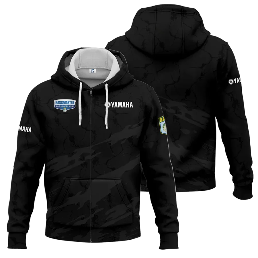 Zipper Hoodie Fishing Tournaments Sport Classic Hoodie Yamaha B.A.S.S. Nation Tournament Hoodie