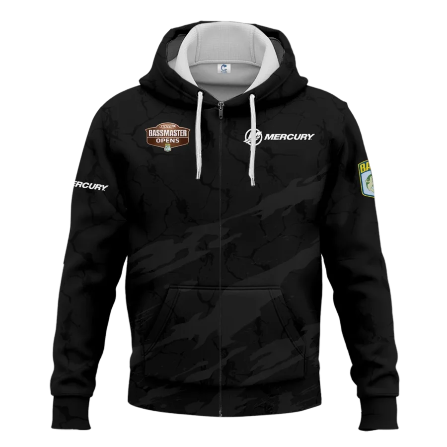 Zipper Hoodie Fishing Tournaments Sport Classic Hoodie Mercury Bassmaster Opens Tournament Hoodie