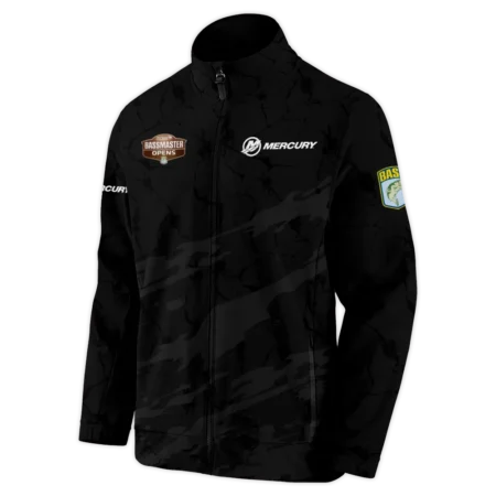 Fishing Tournaments Sport Classic Jacket Mercury Bassmaster Opens Tournament Stand Collar Jacket