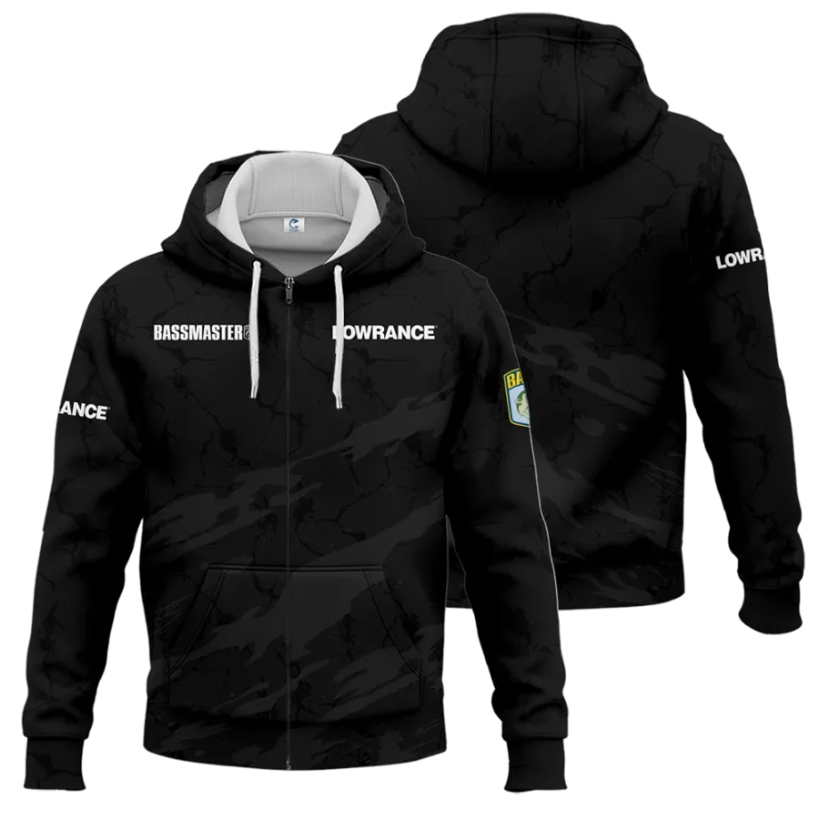 Zipper Hoodie Fishing Tournaments Sport Classic Hoodie Lowrance Bassmasters Tournament Hoodie