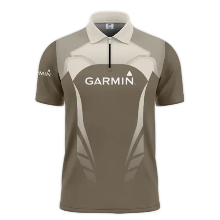 Zipper Polo Fishing Tournaments Sport Classic Polo Shirt Garmin Exclusive Logo Polo Shirt