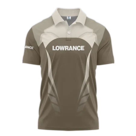 Short Polo Fishing Tournaments Sport Classic Polo Shirt Lowrance Exclusive Logo Polo Shirt