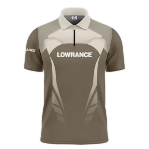 Long Polo Fishing Tournaments Sport Classic Polo Shirt Lowrance Exclusive Logo Polo Shirt