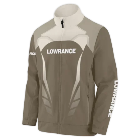 Fishing Tournaments Sport Classic Jacket Lowrance Exclusive Logo Stand Collar Jacket