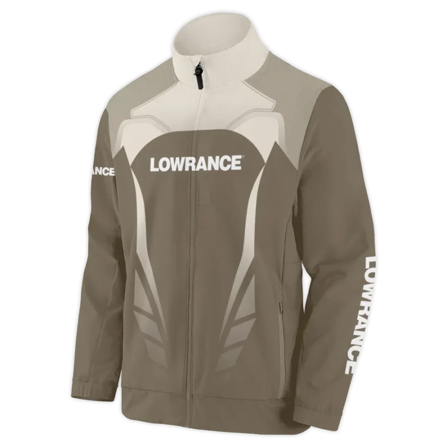 Fishing Tournaments Sport Classic Jacket Lowrance Exclusive Logo Stand Collar Jacket