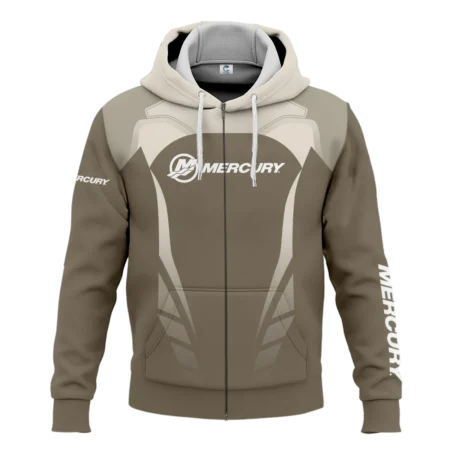 Zipper Hoodie Fishing Tournaments Sport Classic Hoodie Mercury Exclusive Logo Hoodie