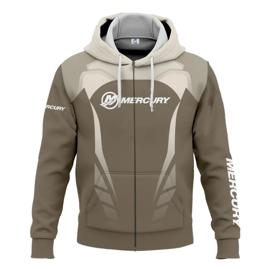 Zipper Hoodie Fishing Tournaments Sport Classic Hoodie Mercury Exclusive Logo Hoodie