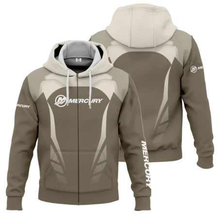 Zipper Hoodie Fishing Tournaments Sport Classic Hoodie Mercury Exclusive Logo Hoodie