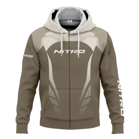 Zipper Hoodie Fishing Tournaments Sport Classic Hoodie Nitro Exclusive Logo Hoodie