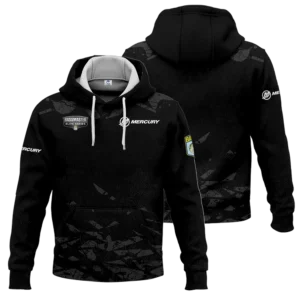 Zipper Hoodie Fishing Tournaments Sport Classic Hoodie Mercury Bassmaster Elite Tournament Hoodie