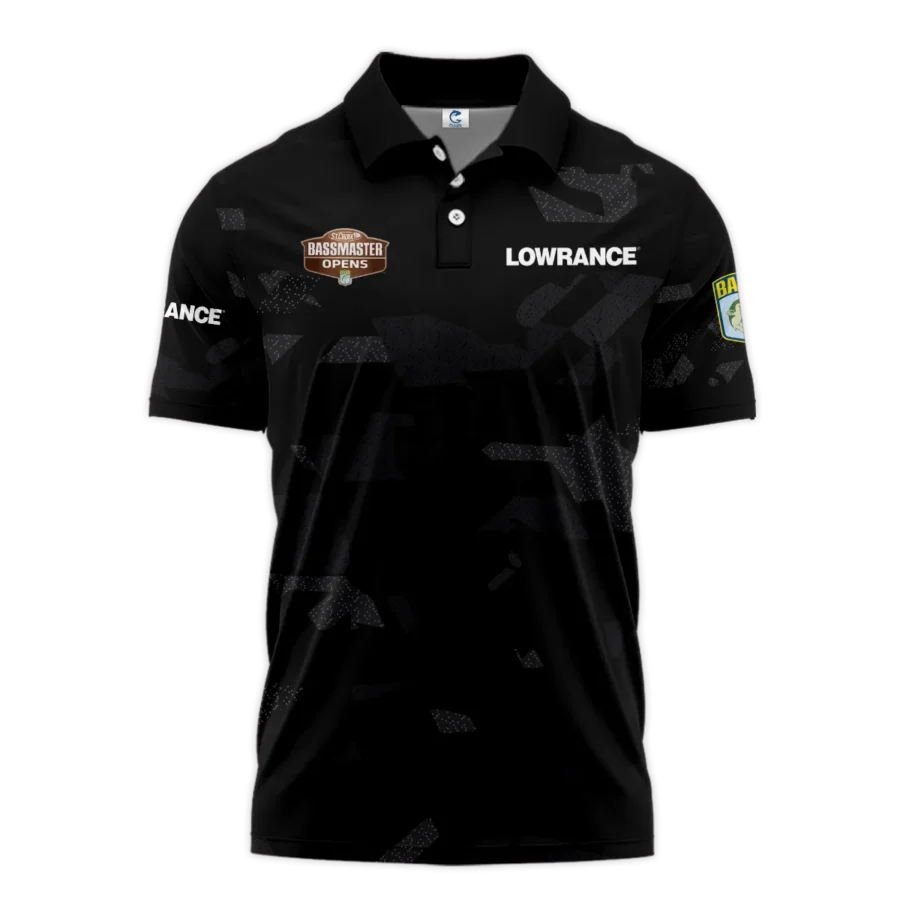 Short Polo Fishing Tournaments Sport Classic Polo Shirt Lowrance Bassmaster Opens Tournament Polo Shirt