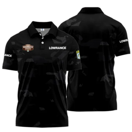 Short Polo Fishing Tournaments Sport Classic Polo Shirt Lowrance Bassmaster Opens Tournament Polo Shirt