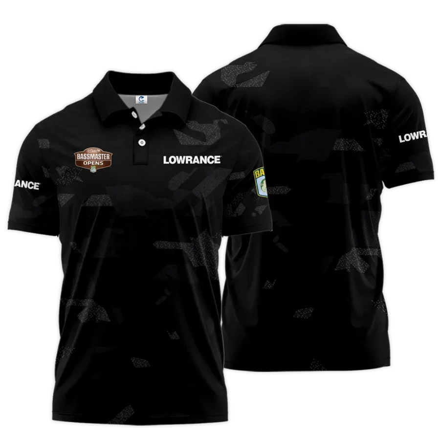 Short Polo Fishing Tournaments Sport Classic Polo Shirt Lowrance Bassmaster Opens Tournament Polo Shirt