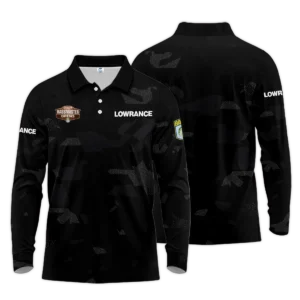 Zipper Polo Fishing Tournaments Sport Classic Polo Shirt Lowrance Bassmaster Opens Tournament Polo Shirt