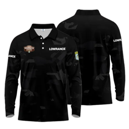 Long Polo Fishing Tournaments Sport Classic Polo Shirt Lowrance Bassmaster Opens Tournament Polo Shirt