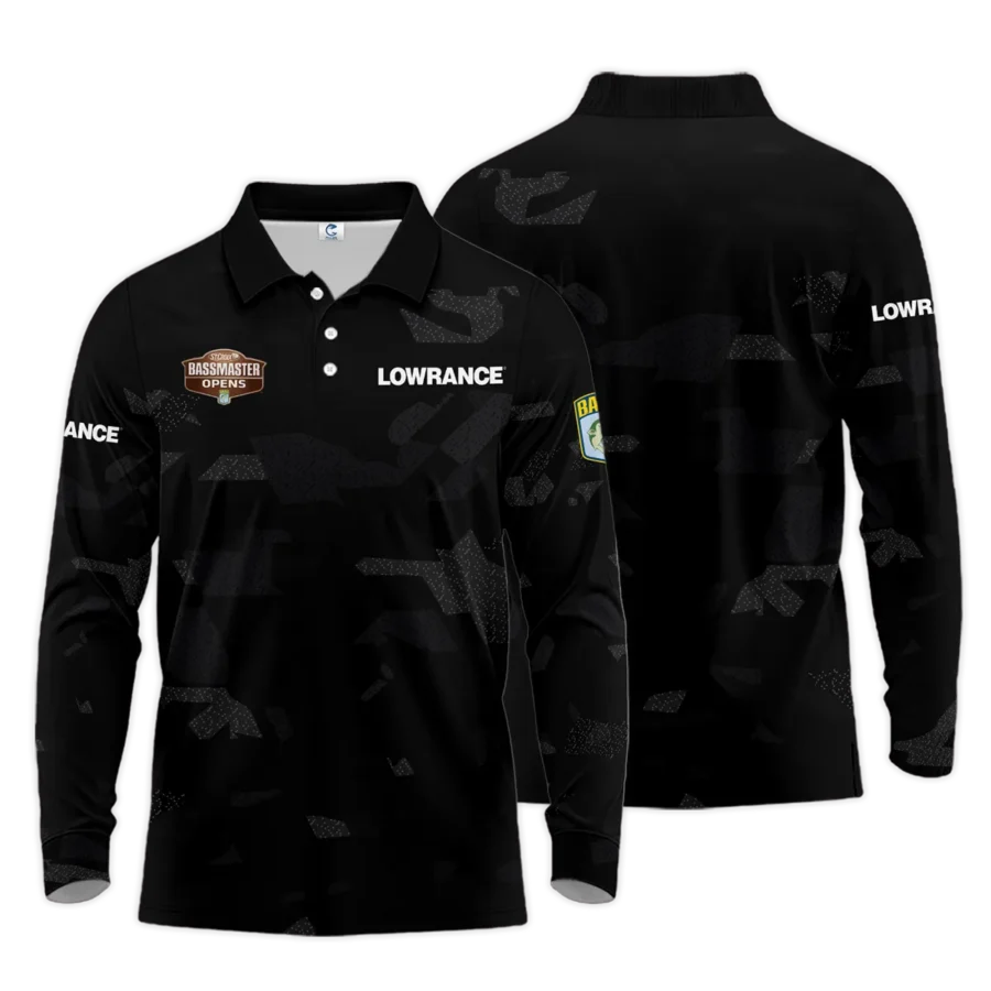 Long Polo Fishing Tournaments Sport Classic Polo Shirt Lowrance Bassmaster Opens Tournament Polo Shirt