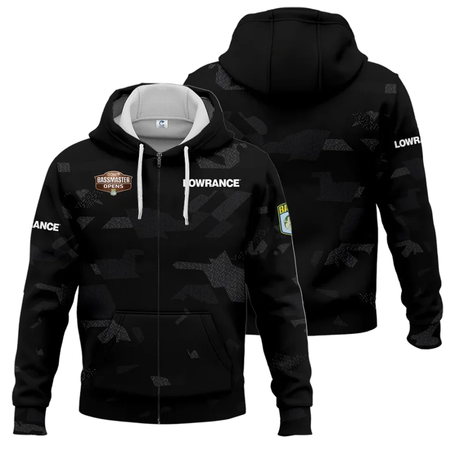 Zipper Hoodie Fishing Tournaments Sport Classic Hoodie Lowrance Bassmaster Opens Tournament Hoodie