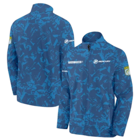 Fishing Tournaments Sport Classic Jacket Mercury Bassmasters Tournament Stand Collar Jacket