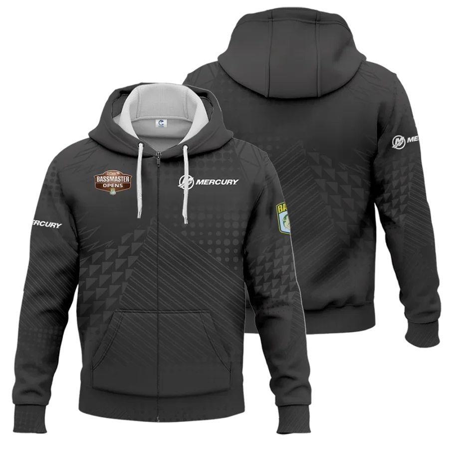 Zipper Hoodie Fishing Tournaments Sport Classic Hoodie Mercury Bassmaster Opens Tournament Hoodie