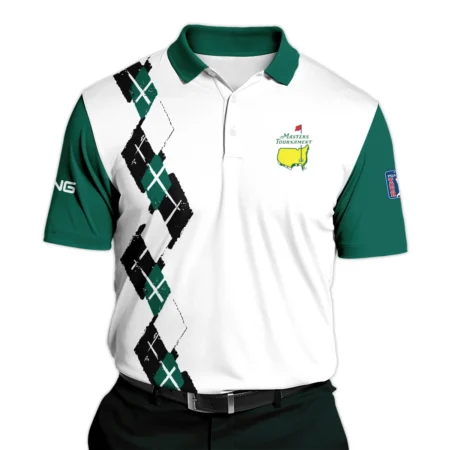 Golf Sport Pattern Green Mix Masters Tournament Ping Polo Shirt Style Classic