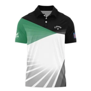 Golf Pattern 2024 PGA Championship Valhalla Callaway Zipper Polo Shirt Style Classic
