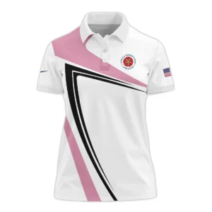 Golf Icon Abstract Pattern 79th U.S. Women’s Open Lancaster Callaway Quater Zip Sleeveless Polo Shirt