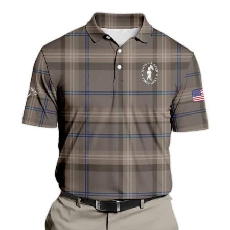 Golf Striped Polo Vintage Style 124th U.S. Open Pinehurst Callaway Polo Shirt Style Classic