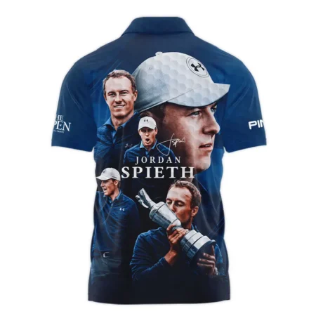 Golf Jordan Spieth Fans Loves 152nd The Open Championship Ping Zipper Polo Shirt Style Classic