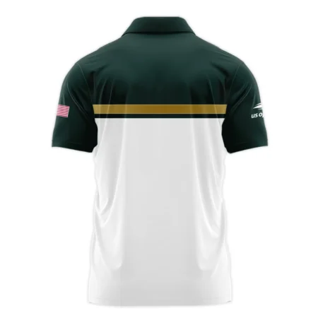 Nike US Open Tennis Champions Dark Green Yellow White Polo Shirt Style Classic Polo Shirt For Men