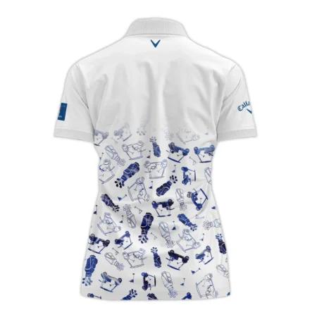 2024 KPMG Women's PGA Championship Golf Icon Abstract Callaway Short Polo Shirt