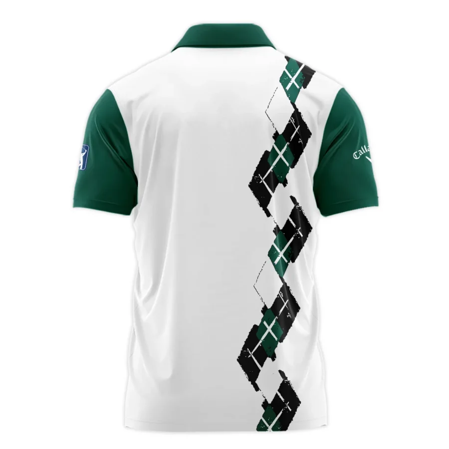 Golf Sport Pattern Green Mix Masters Tournament Callaway Polo Shirt Style Classic