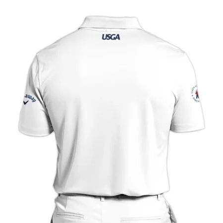 The Golfing Legend Golf 124th U.S. Open Pinehurst Callaway Zipper Polo Shirt Style Classic