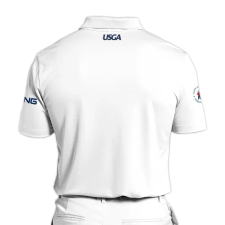 The Golfing Legend Golf 124th U.S. Open Pinehurst Ping Zipper Polo Shirt Style Classic