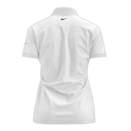Golf American Flag White Nike 79th U.S. Women’s Open Lancaster Short Polo Shirt